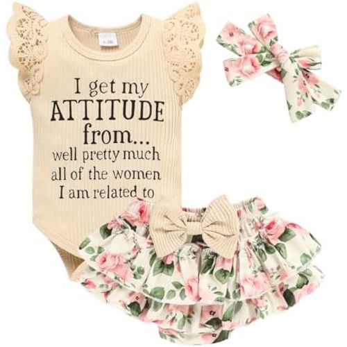 Newborn Baby Girl Clothes Infant Ruffles Romper Shorts Set Floral Summer Outfits Cute Baby Clothes Girl