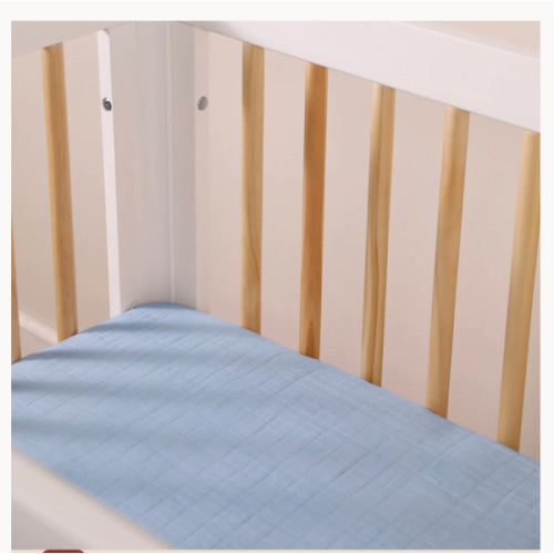 Babyletto Mini Crib Sheet in GOTS Certified Organic Muslin Cotton