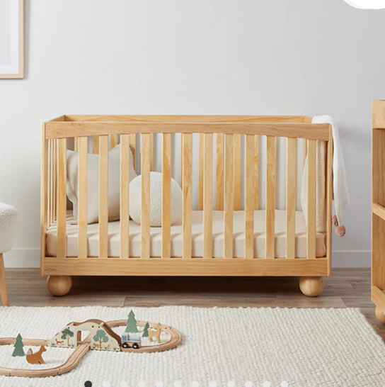 Blake Natural 3-in-1 Conversion Cot Bundle