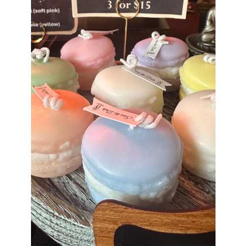 Macaron Candles
