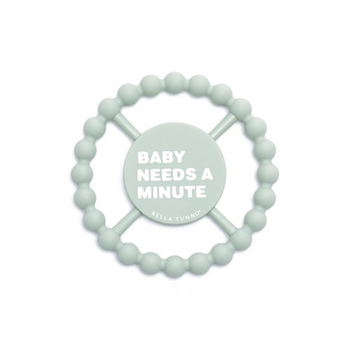Bella Tunno Baby Needs a Minute Teether, Blue