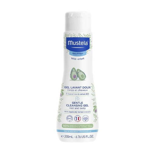Mustela Gentle Cleansing Gel for Hair and Body, 200 mL