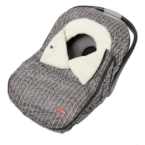 Skip Hop Winter Car Seat Cover, Stroll & Go, Grey Feather