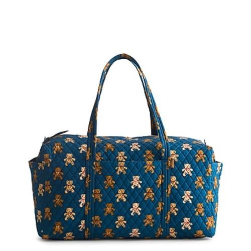 Vera Bradley Large Original 22" Cotton Carry-On Duffel, Bunch of Bears (50120-22956)