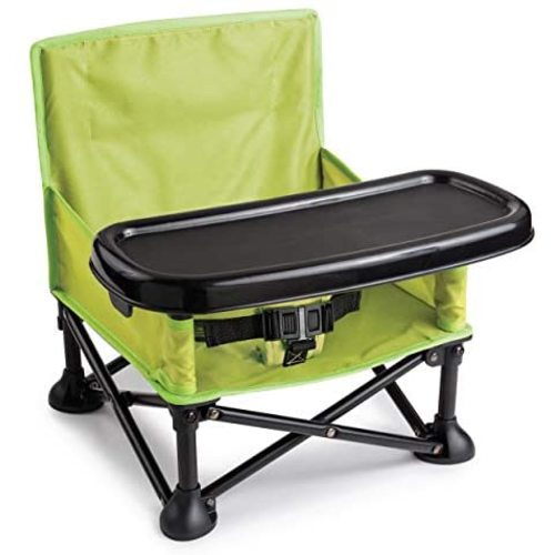 Summer Pop ‘N Sit Portable Booster Chair, Green – Booster Seat for Indoor/Outdoor Use – Fast, Easy and Compact Fold