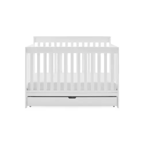 Delta Children Mercer 6-in-1 Convertible Crib with Storage Trundle
