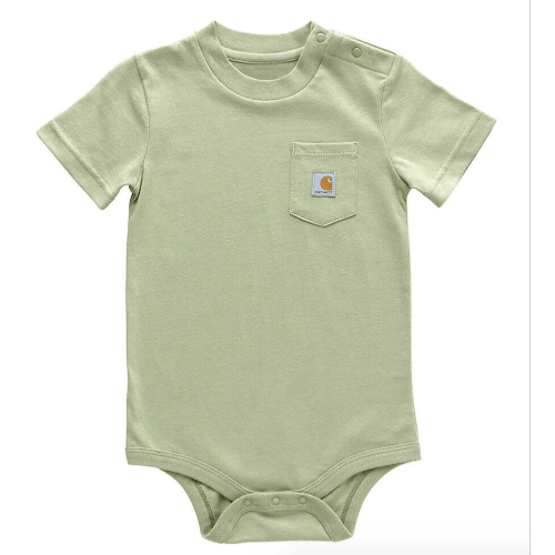 Kids' Short Sleeve Pocket Bodysuit (Baby)