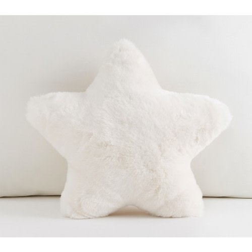 Fur Star Kids Pillow | Pottery Barn Kids