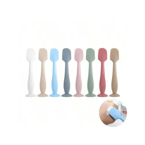 1pc Silicone Baby Diaper Rash Cream Applicator With Suction Cup