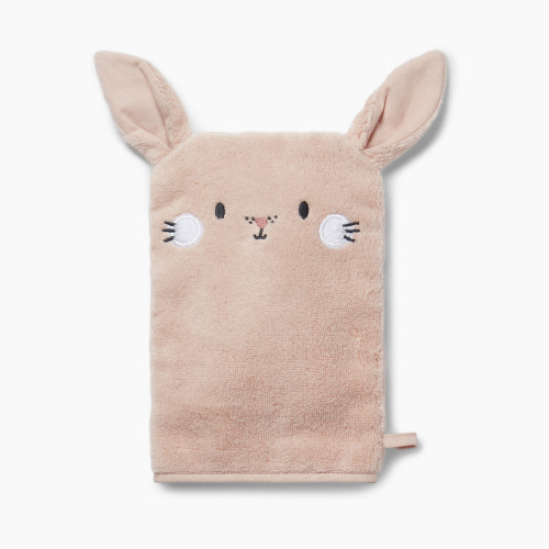 MORI Bunny Towel Mitt - Blush, One Size