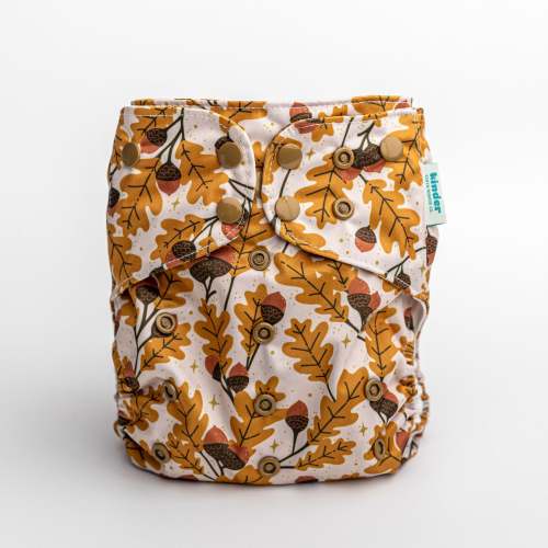 Nature: Essentials Pocket Cloth Diaper with Athletic Wicking Jersey, Grows with your Baby