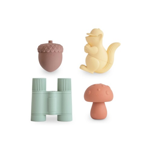 Set of 4 Nature Bath Toys