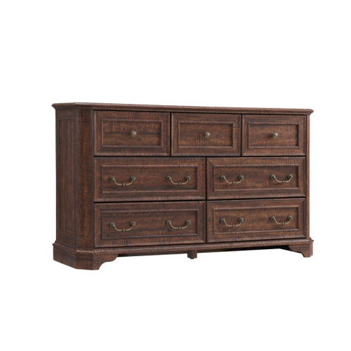 Lark Manor™ Armaan Vintage Farmhouse 7 Drawers Dresser & Reviews | Wayfair