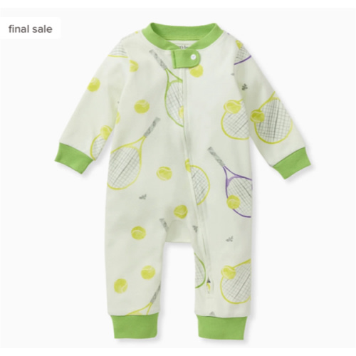 Tennis Organic Cotton Sleep & Play