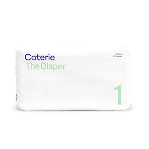 Coterie Diaper 6 Pack, Size 01 (8-12lbs)