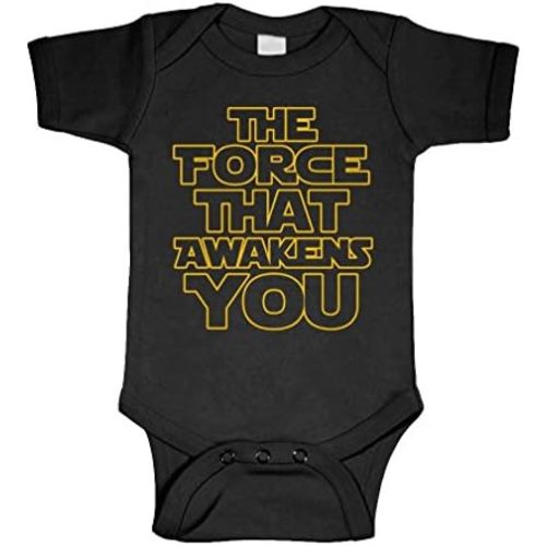 The Force That Awakens You - Movie Funny - Cotton Infant Bodysuit