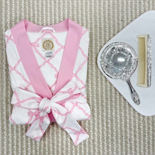 Ready or Not Robe (Women's) - Belle Meade Bow with Pier Party Pink