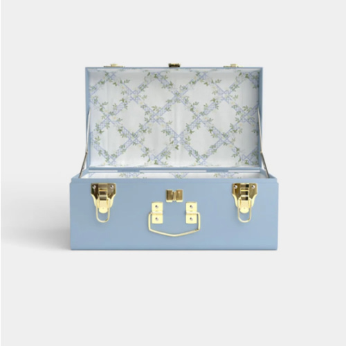 Keepsake Mini Trunk - Light Blue