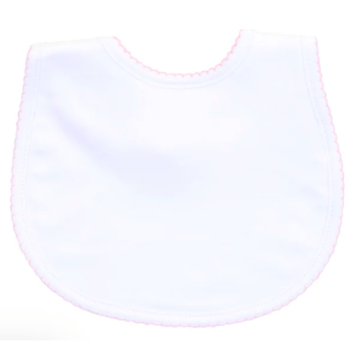 Essentials Pink Trim Bib