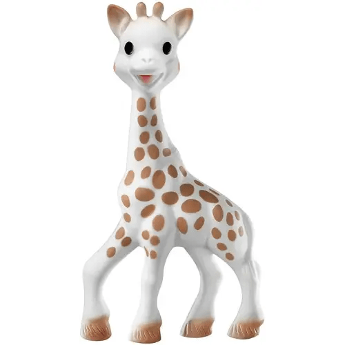 Sophie la girafe | Handcrafted for 60 Years in France | 100% Natural Rubber | Designed for Teething Babies | Awaken all 5 Senses | Easy to Clean | Pack of 1
