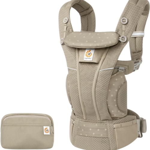 Amazon.com: Ergobaby Omni Breeze All Carry Positions Breathable Mesh Baby Carrier Newborn to Toddler with Enhanced Lumbar Support & Airflow (7-45 Lb), Soft Olive Diamond : Everything Else