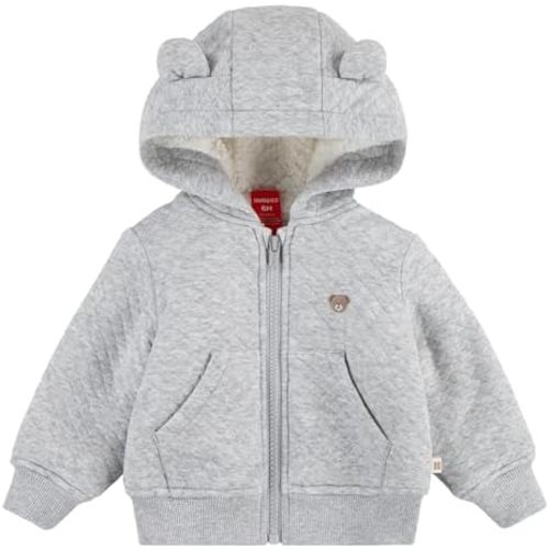 Baby Fleece Lined Zip Up Hooded Jacket