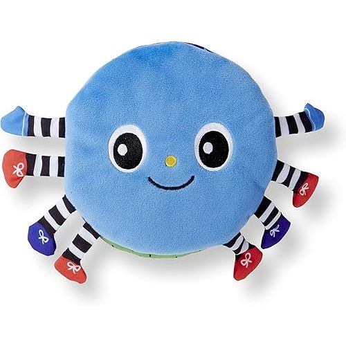 Melissa & Doug K's Kids Itsy-Bitsy Spider 8-Page Soft Activity Book for Babies and Toddlers