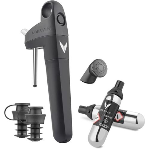 Coravin Pivot Plus Wine Preservation System- Black
