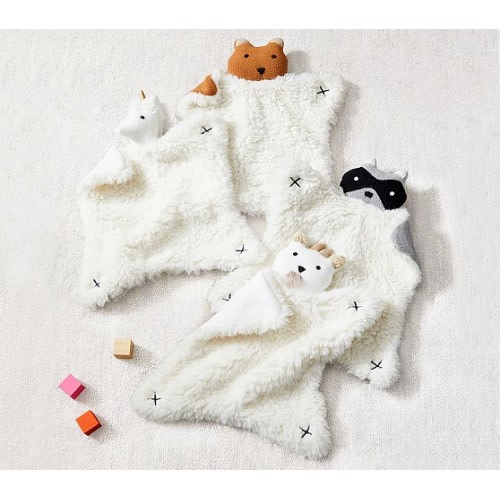 west elm x pbk Plush Animal Thumbies - Baby Bear
