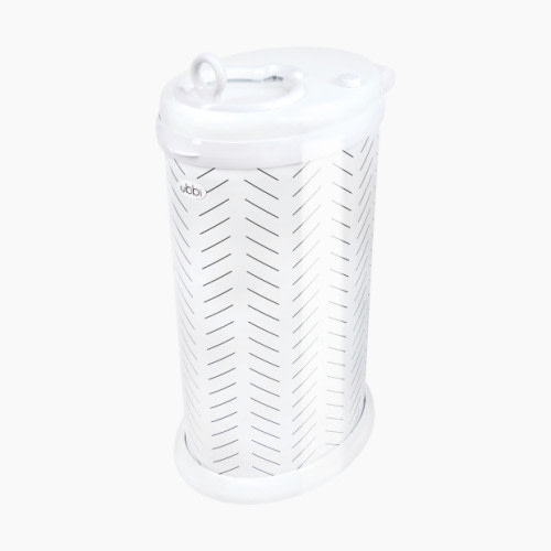 Ubbi Steel Diaper Pail - Herringbone
