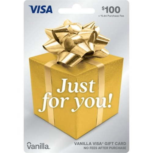 $100 Vanilla® Visa® Gold Box (plus $5.84 Purchase Fee)