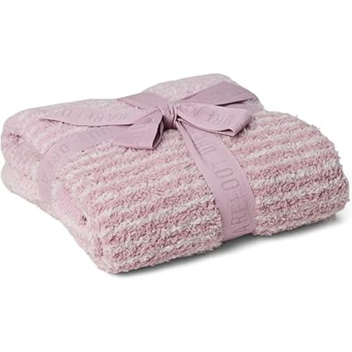 Barefoot Dreams Kids CozyChic Gradient Stripe Stroller Blanket - Soft Blankets - Polyester Fabric Petal Multi One Size One Size