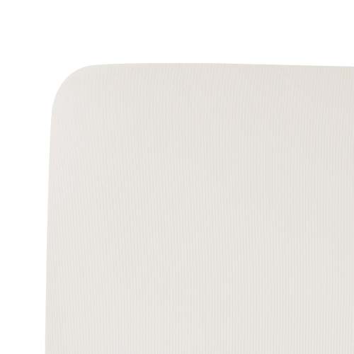 Ribbed Crib Sheet in Oat