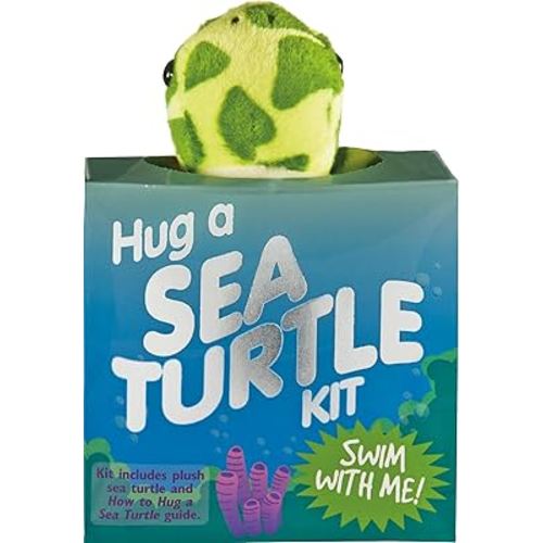 Hug a Sea Turtle Kit (Book with Plush)