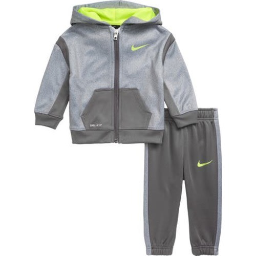 Therma Dri-FIT Speckle Colorblock Hoodie & Joggers Set, 12M