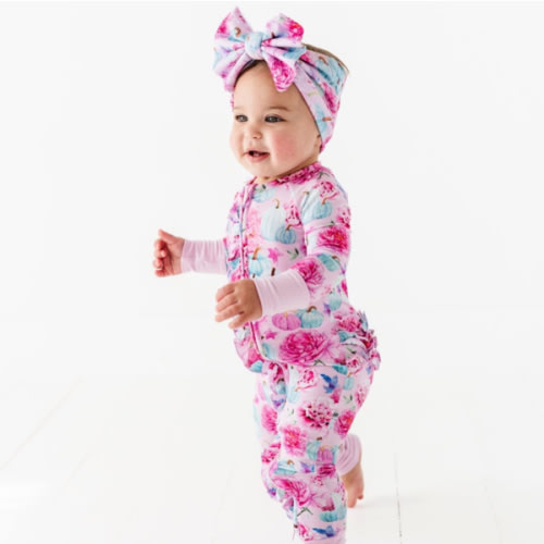 Pretty Little Pumpkin Convertible Romper