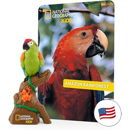 Tonies National Geographic Kids Amazon Rainforest Audio Toy Figurine