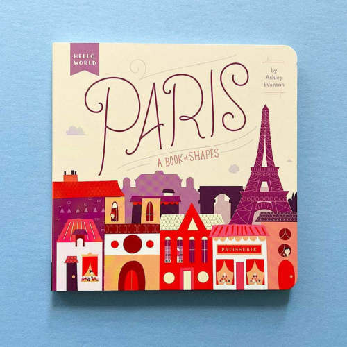 Hello, World: Paris Baby Board Book