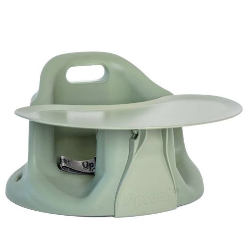Upseat Original Ergonomic Baby Floor & Booster Positioning Seat with Tray - Sage