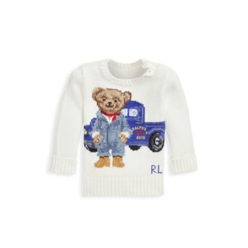 Boys' Polo Bear Cotton Sweater - Baby