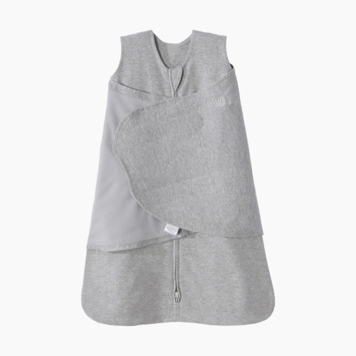 Halo SleepSack Swaddle Cotton - Heather Grey, Newborn