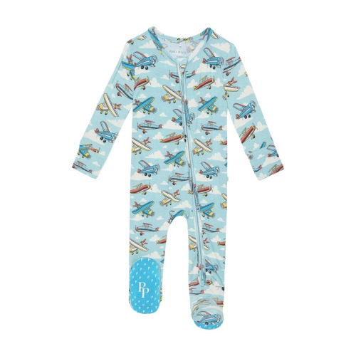 Planes Zip Footie, 3-6M