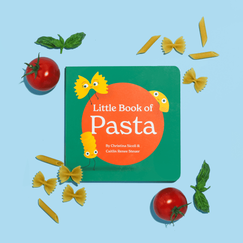 Little Book of Pasta | Classic Board Book for Baby & Toddler – Chunky Deli