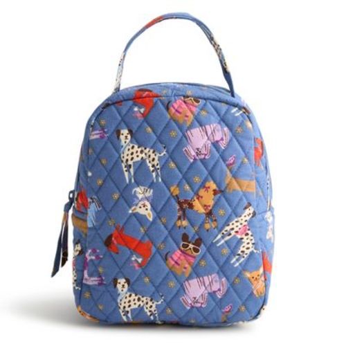 Vera Bradley Women's Outlet Cotton Lunch Bunch Bag Coffee Garden