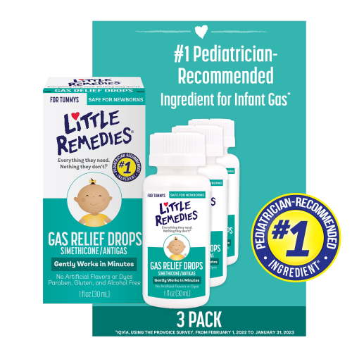 Little Remedies, Baby Gas Relief Drops, 1 fl oz, 3 Pack