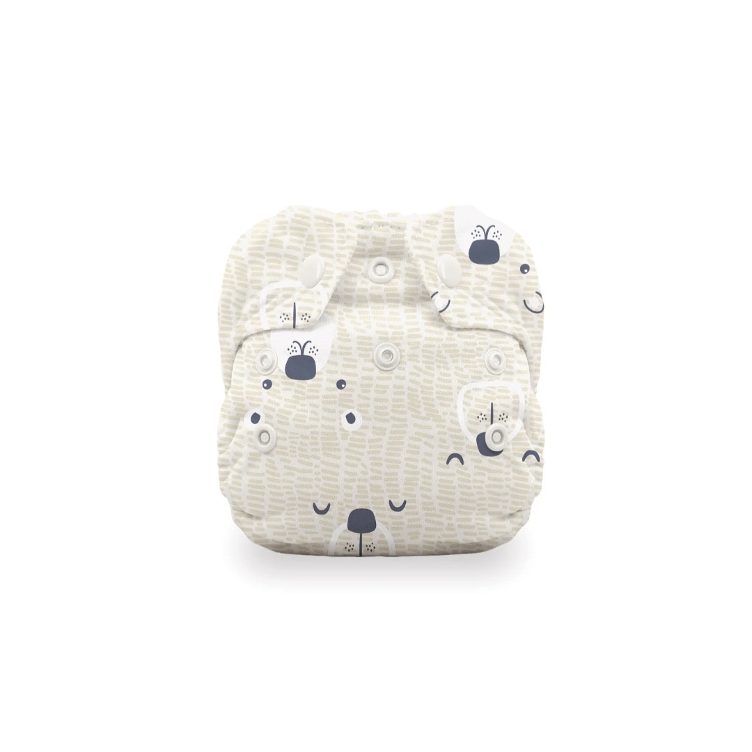 All in One Cloth Diaper for Newborns | Cotton + Hemp Absorbency