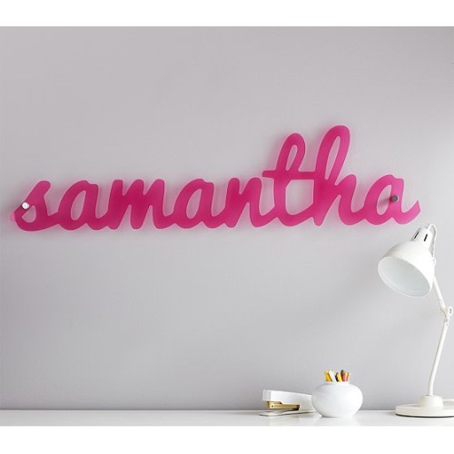 Personalized Acrylic Letters - Blue
