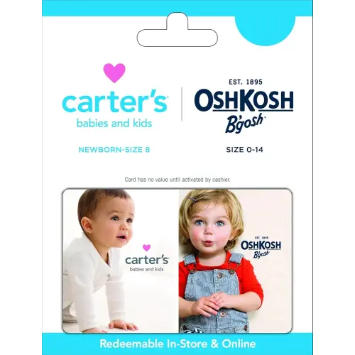 Carter's/OshKosh B’gosh Gift Card