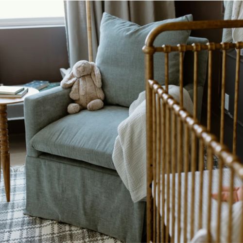 Ollie: A Chair and a Half | Swivel Nursery Recliner | Oilo™ Studio