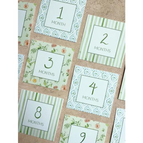 Gender Neutral Baby Milestone Cards